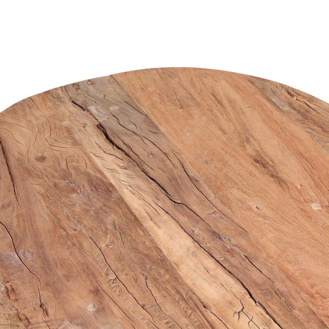 Farmwood Couchtisch rund - FSC-Recyclingholz