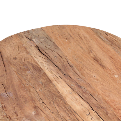 Farmwood Couchtisch rund - FSC-Recyclingholz