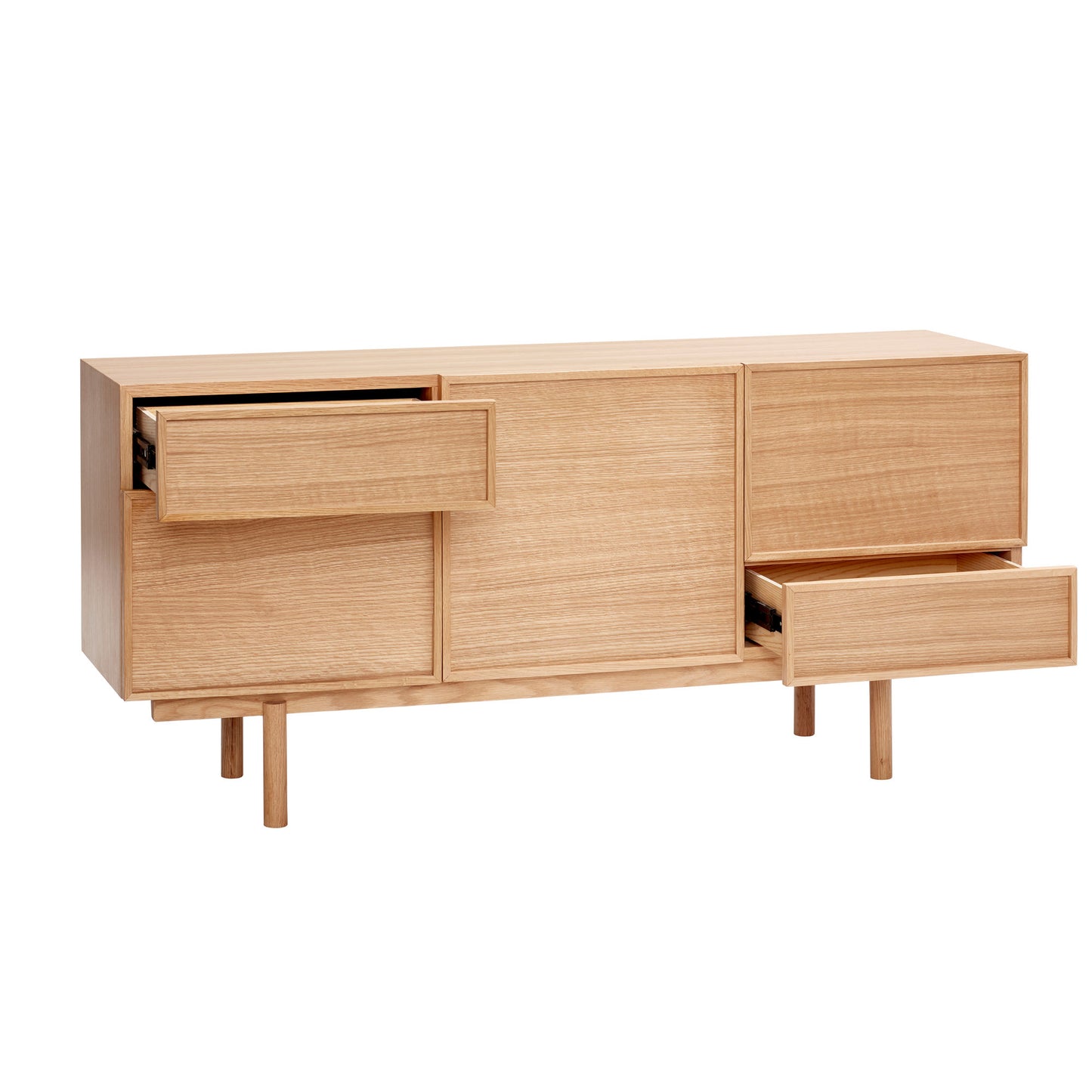 Hübsch Cube Schrank Naturfarben