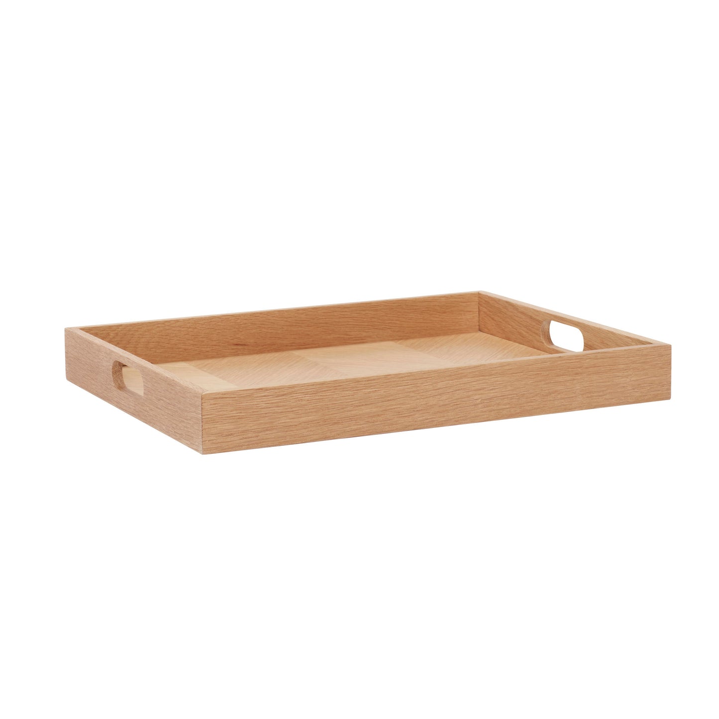 Hübsch Structure Tablett Naturfarben