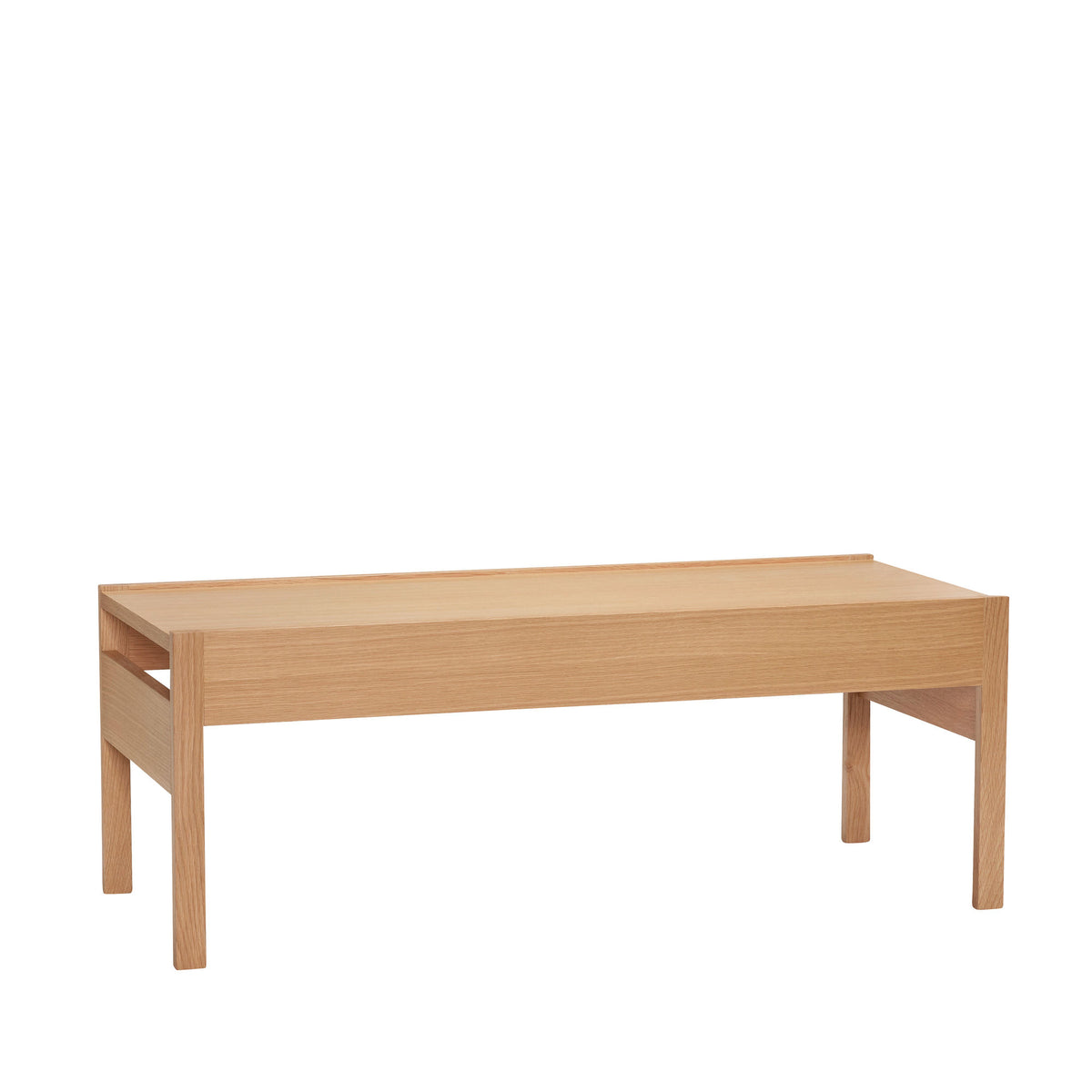 Hübsch Forma Couchtisch Naturfarben 120x50cm
