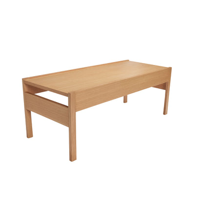 Hübsch Forma Couchtisch Naturfarben 120x50cm