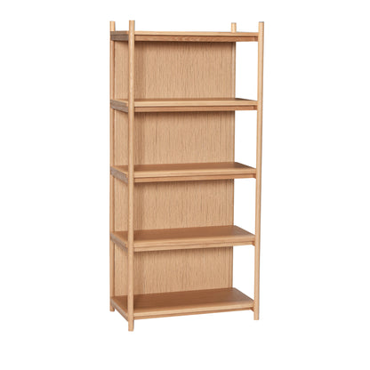 Hübsch Heritage Regal Large Naturfarben 75x44xh162cm