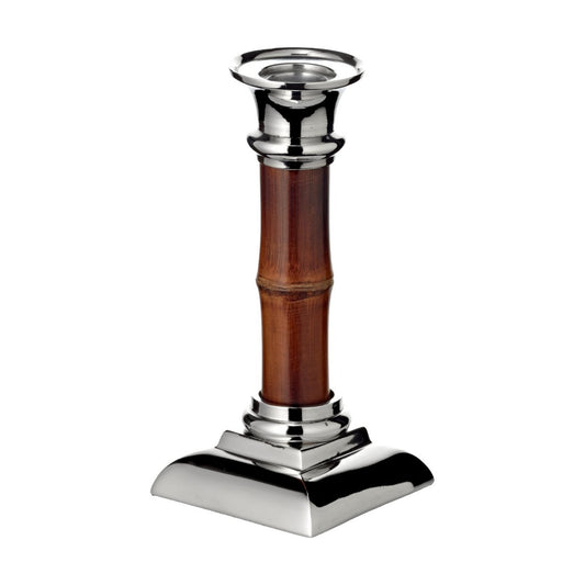 Leuchter Holm Bambus H 17 cm