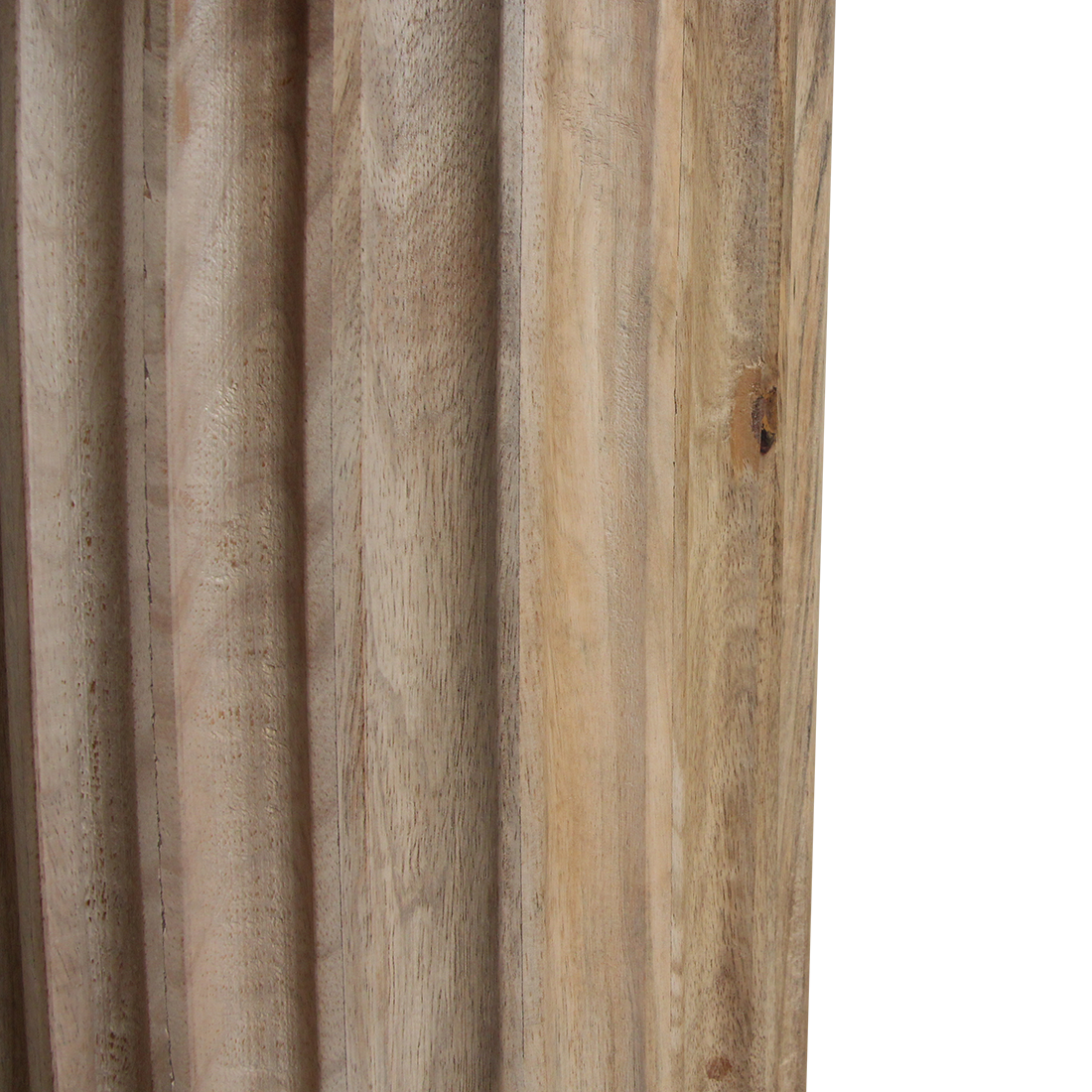 Bullnose Side Table Natural 50 cm