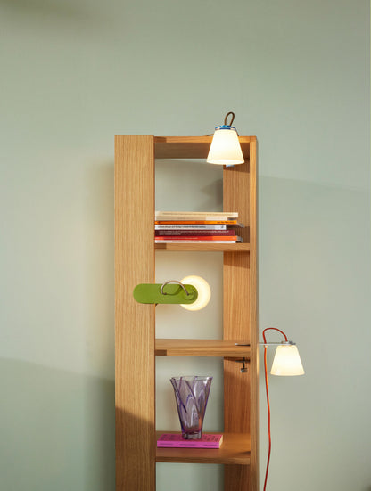 Hübsch Merge Regal Naturfarben, 45x45xh140cm