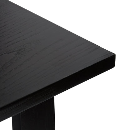 Hübsch Poke Schreibtisch Schwarz 100x45xh75cm