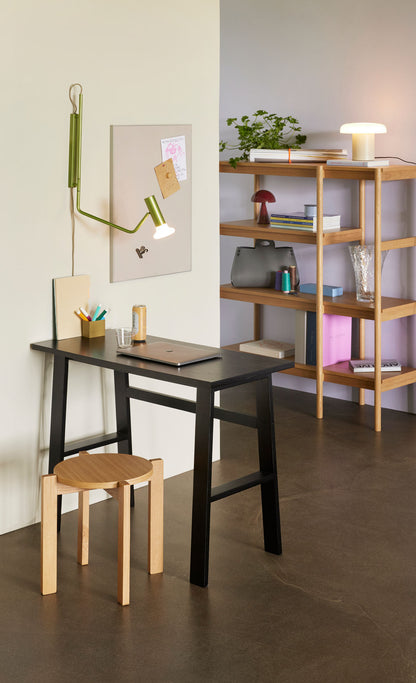 Hübsch Poke Schreibtisch Schwarz 100x45xh75cm