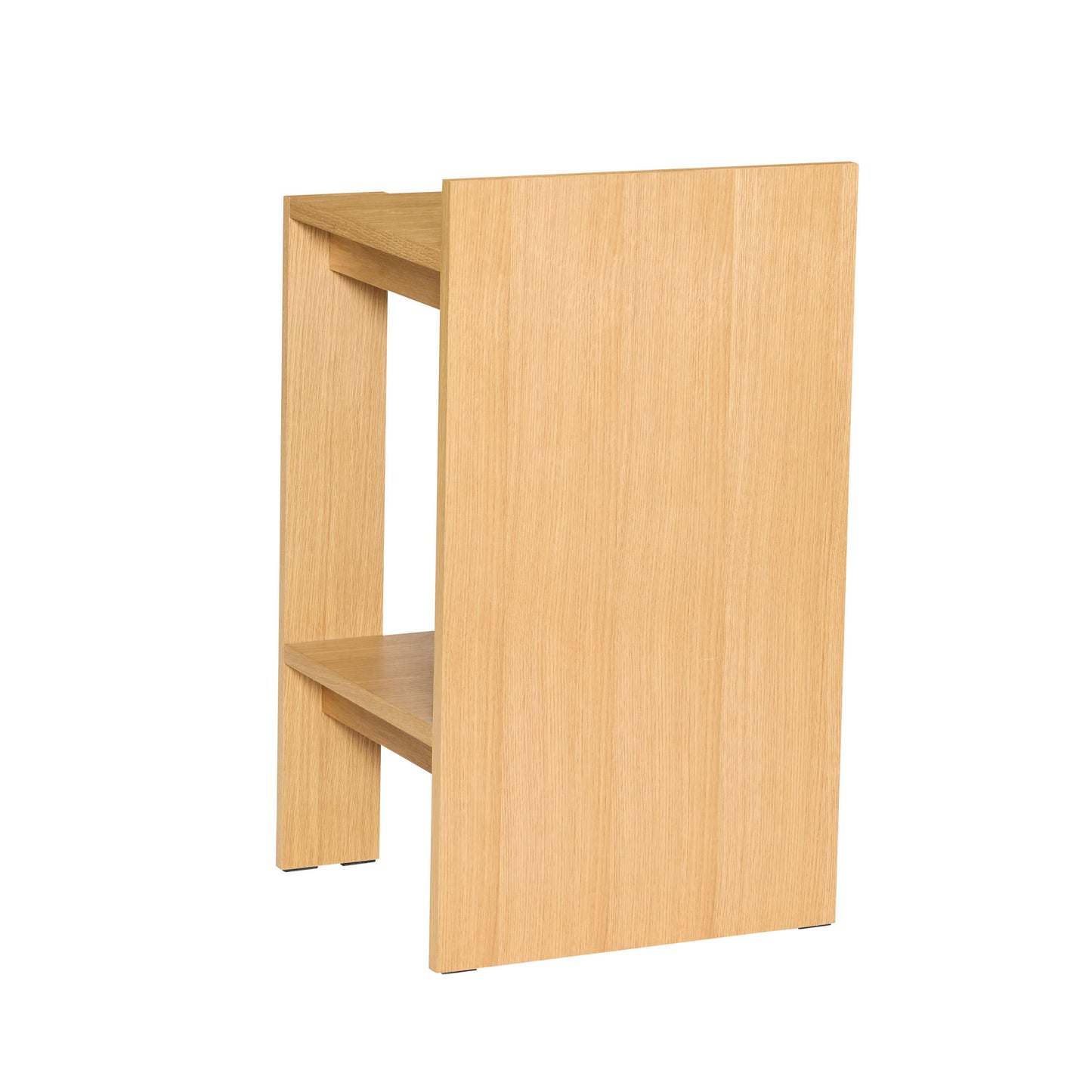 Hübsch Merge Nachttisch Naturfarben, 42x37xh70cm
