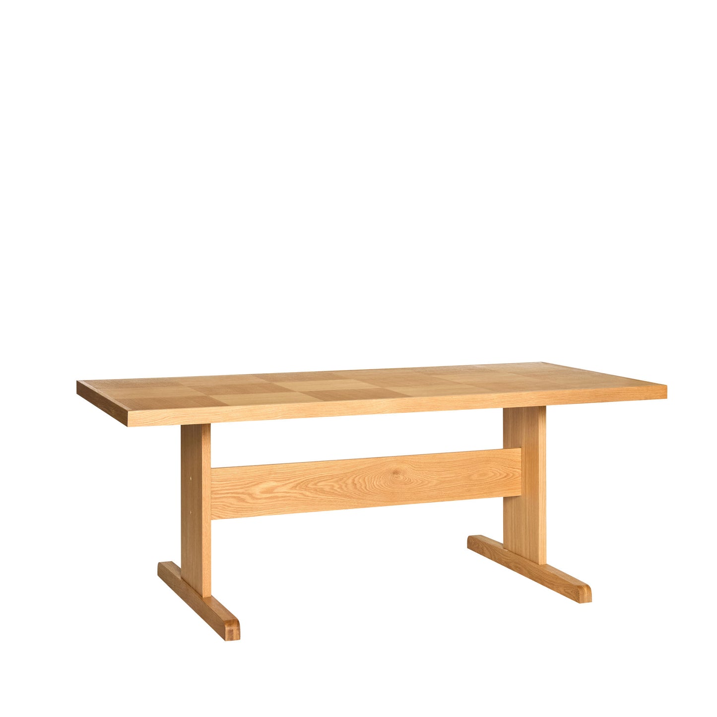 Hübsch Skak Esstisch Naturfarben 195x95xh74cm