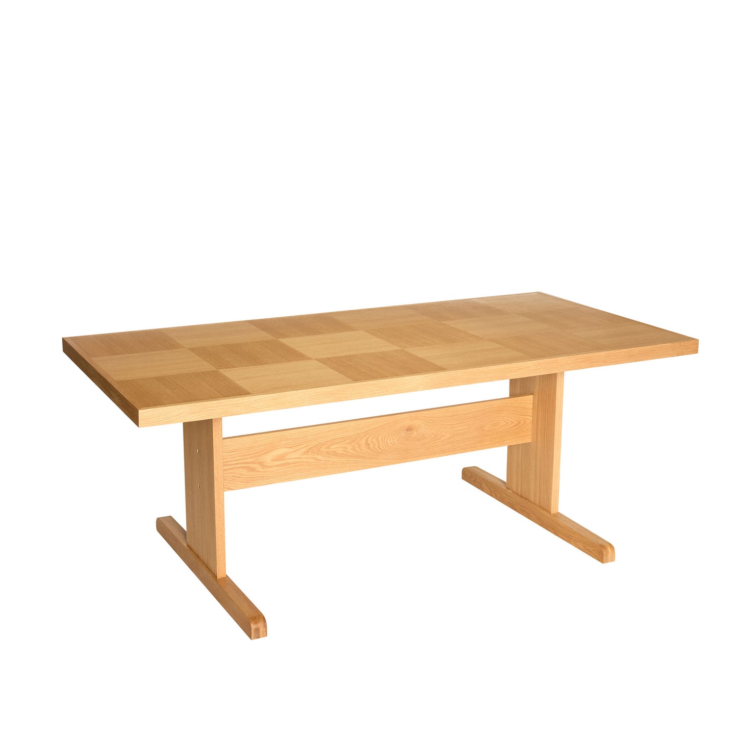 Hübsch Skak Esstisch Naturfarben 195x95xh74cm