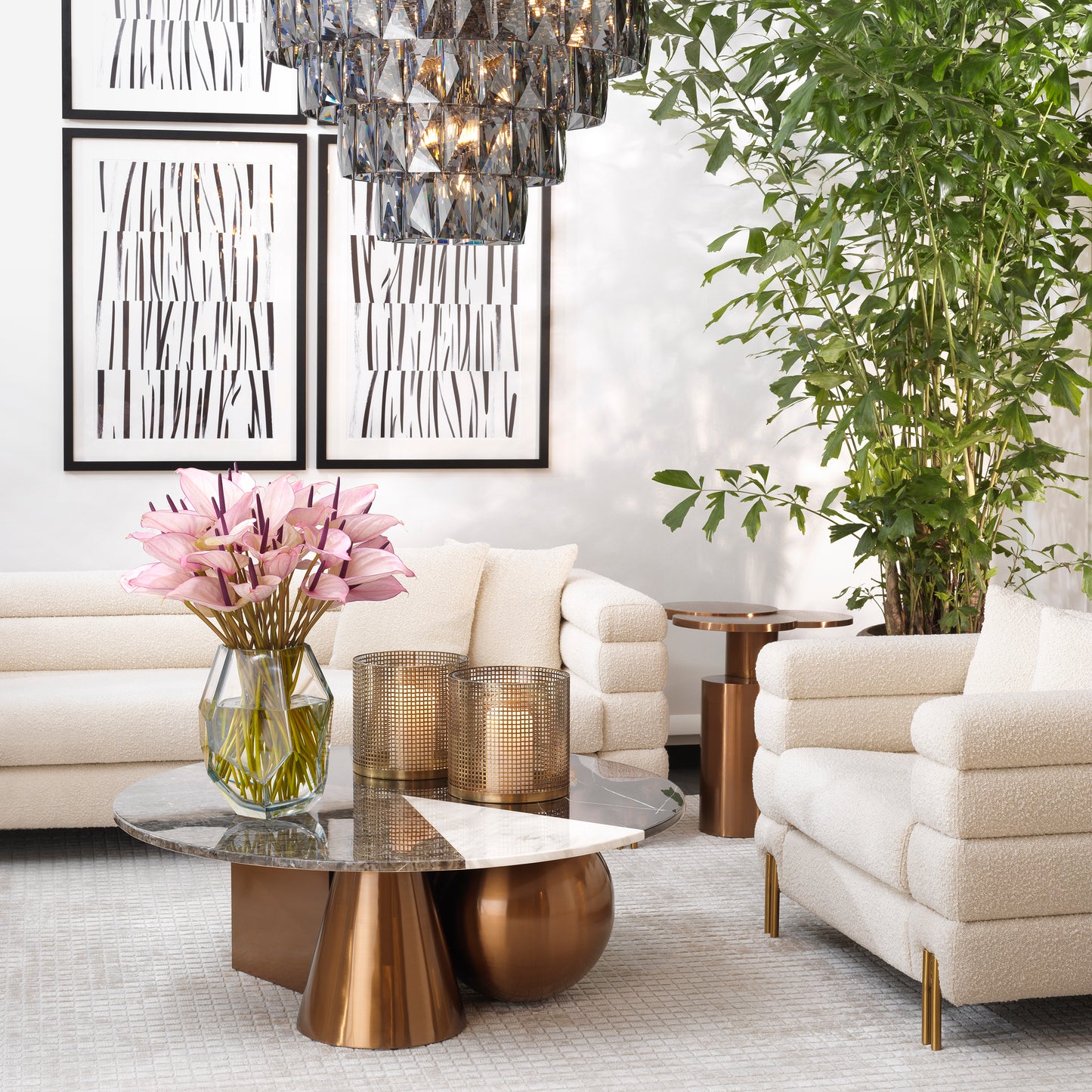 Eichholtz Sofa York Mademoiselle Beige