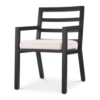 Eichholtz Outdoor Esszimmerstuhl Delta matte