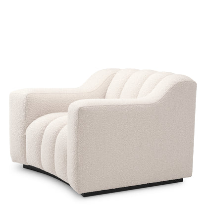 Eichholtz Loungesessel Chair Kelly bouclé cream