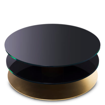 Eichholtz Coffee Table Couchtisch Dorado Ø 100 | H. 40.5 cm