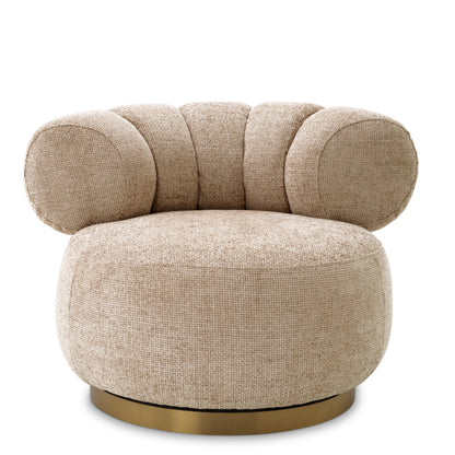 Eichholtz Loungesesel Swivel Phedra lyssa sand