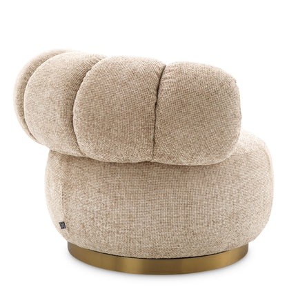 Eichholtz Loungesesel Swivel Phedra lyssa sand