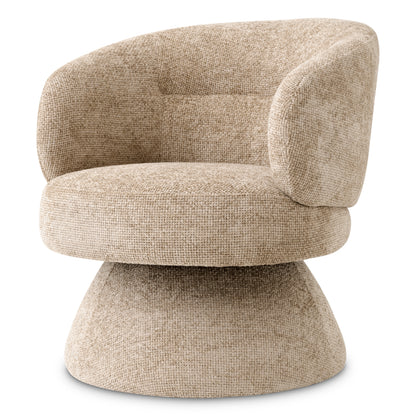 Eichholtz Loungesessel Swivel Liberty Lyssa sand