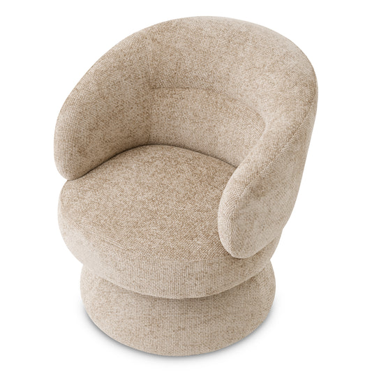 Eichholtz Loungesessel Swivel Liberty Lyssa sand