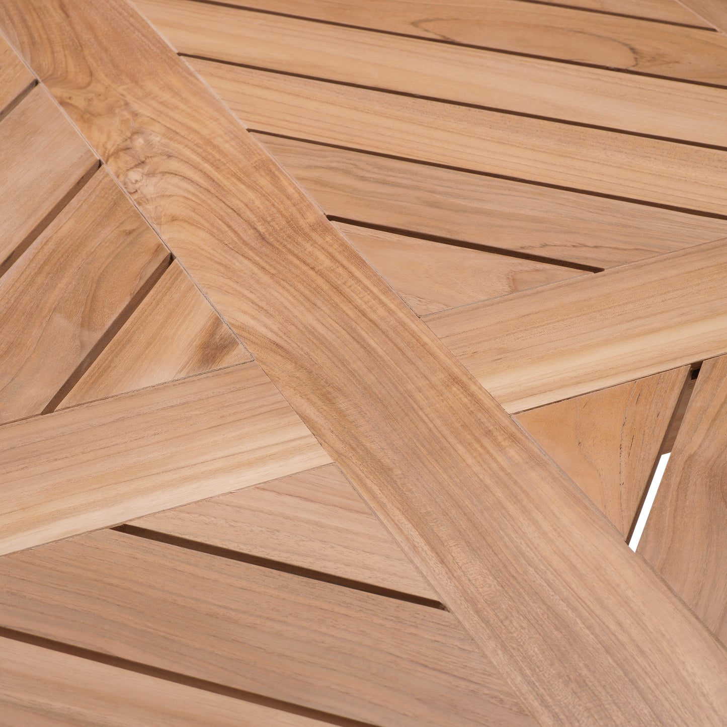 Outdoor Esszimmertisch Bell Rive natural teak