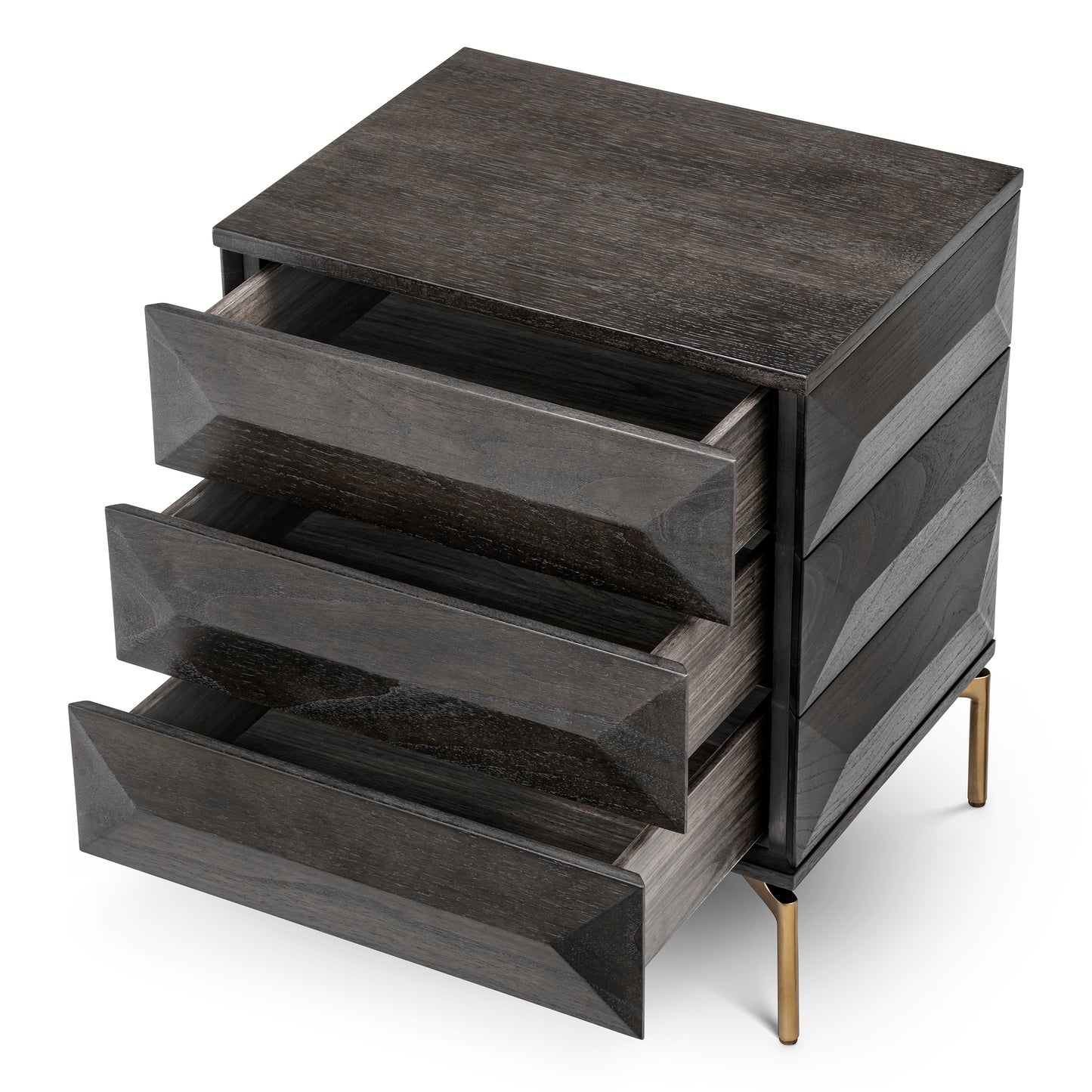 Eichholtz Nachtschrank Denver mocha oak veneer