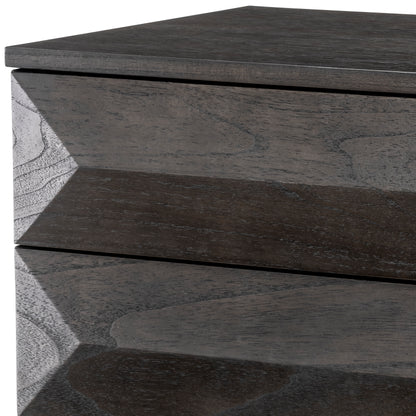 Eichholtz Nachtschrank Denver mocha oak veneer