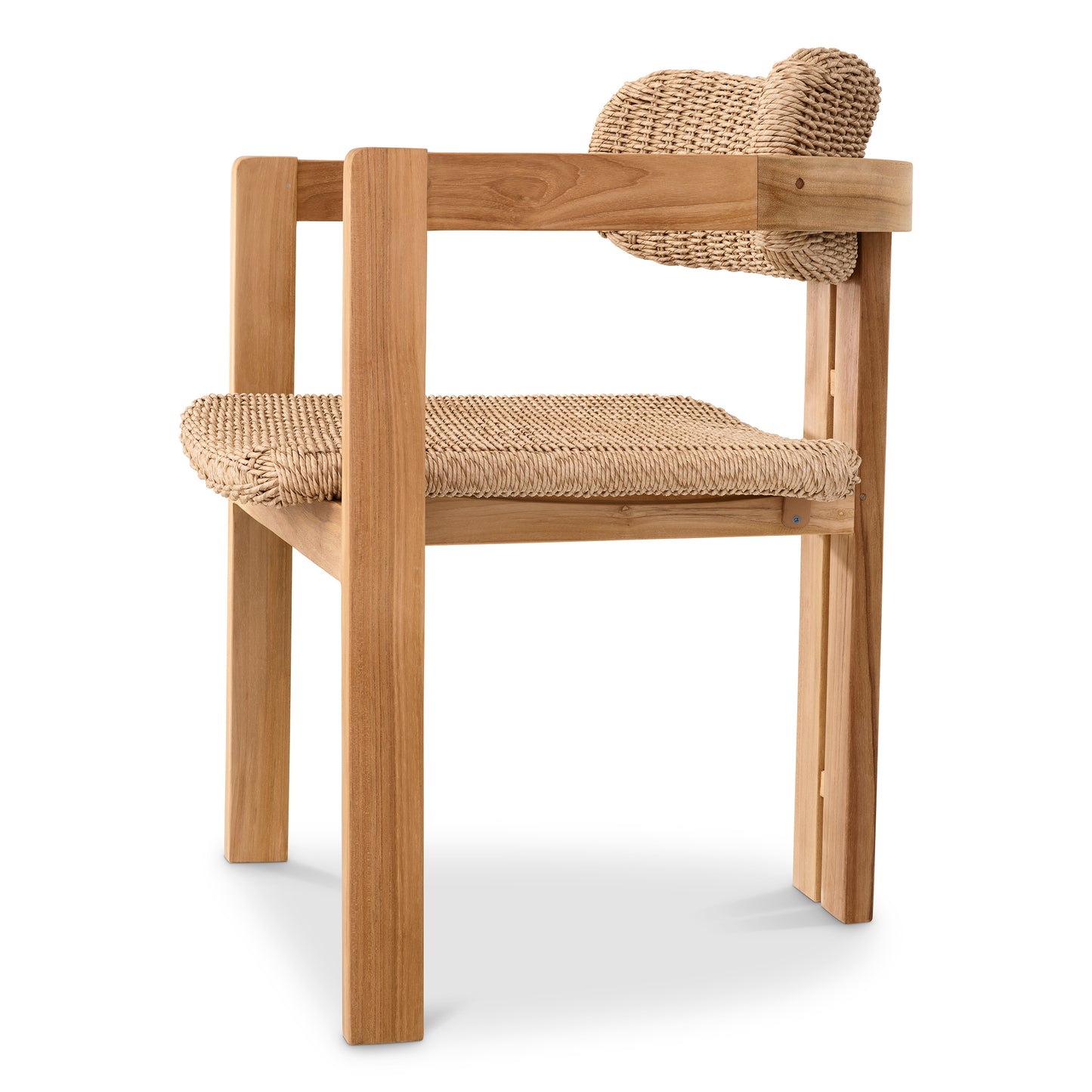 Eichholtz Outdoor Esszimmerstuhl Donato natural teak