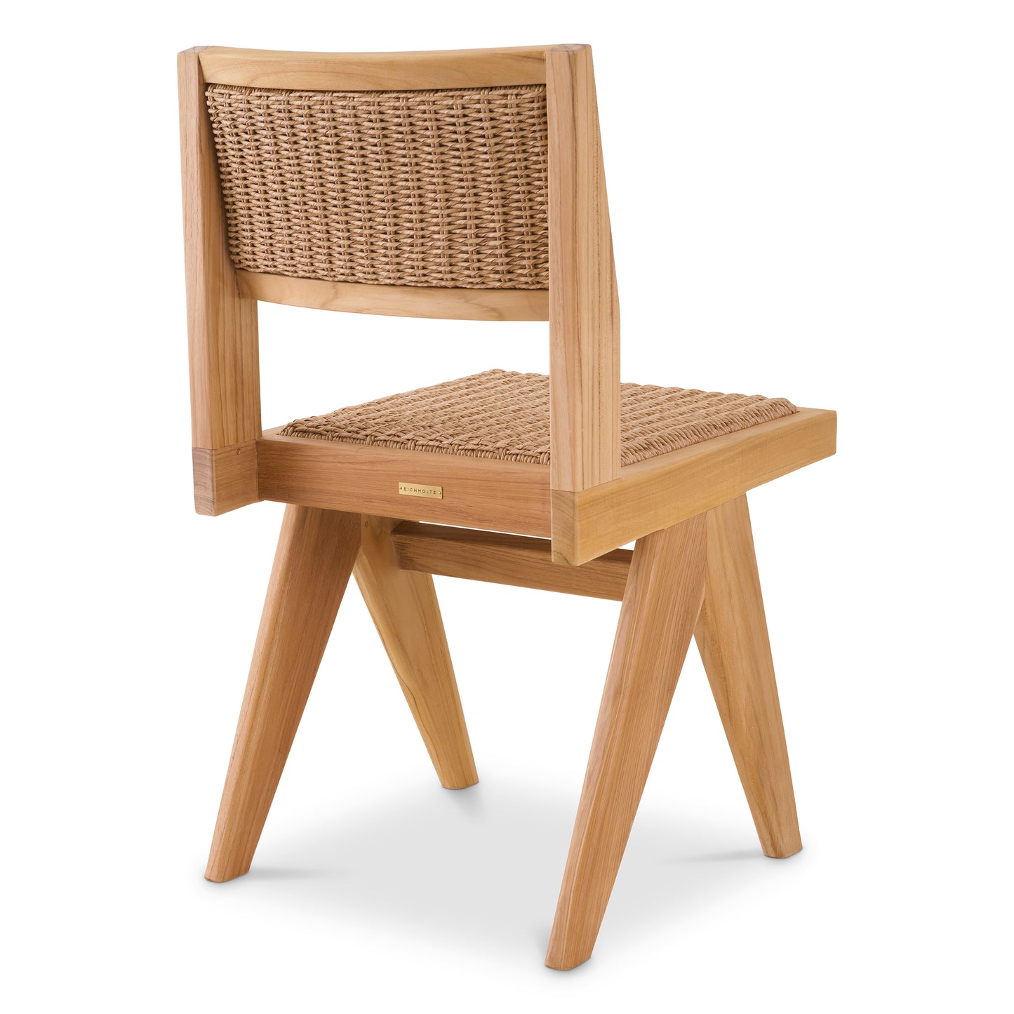 Eichholtz Outdoor Esszimmerstuhl Niclas natural teak