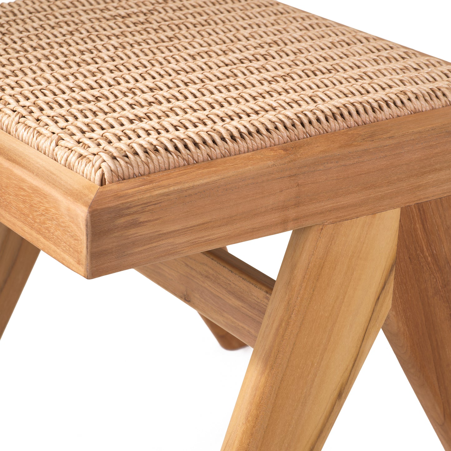 Eichholtz Outdoor Esszimmerstuhl Niclas natural teak