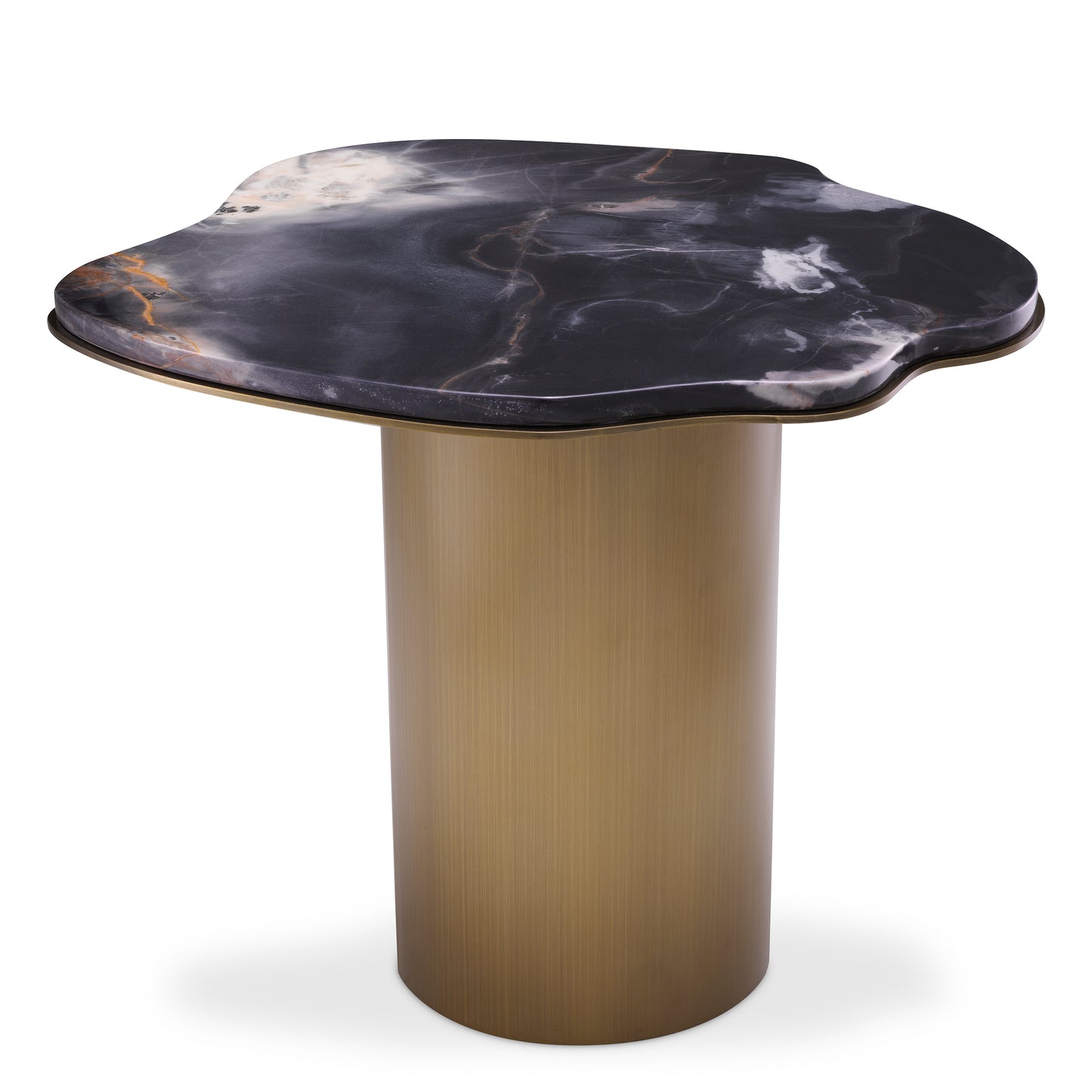Eichholtz Luxury Beistelltisch Shapiro, schwarz
