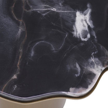 Eichholtz Luxury Beistelltisch Shapiro, schwarz