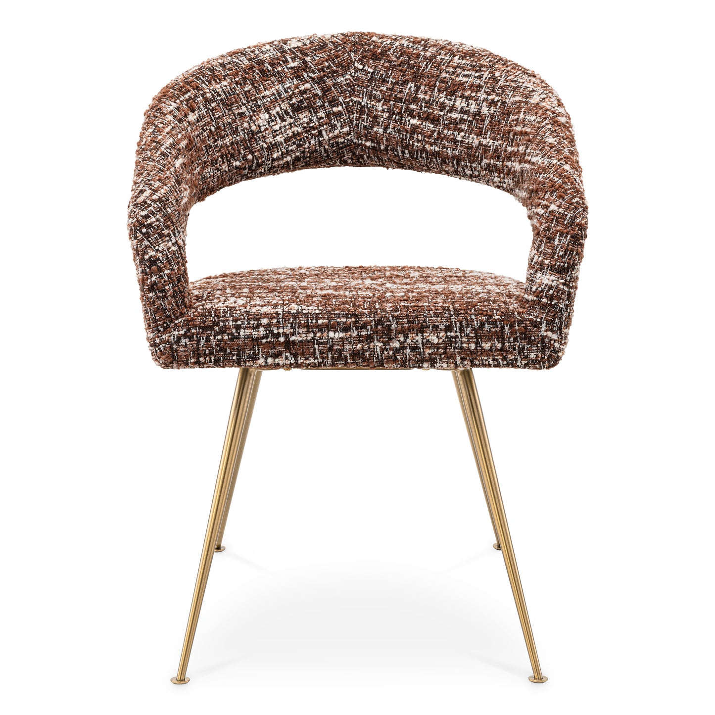 Eichholtz Esszimmerstuhl Bravo bouclé sonata red