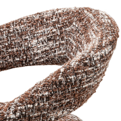 Eichholtz Esszimmerstuhl Bravo bouclé sonata red