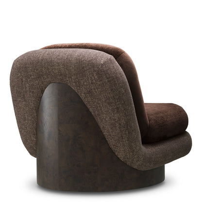 Eichholtz Swivel Loungechair Galiano bayard brown