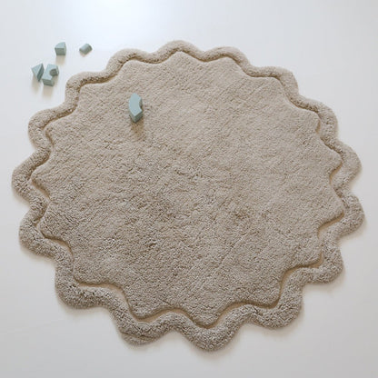 SWEET APRIL LIN waschbarer Kinderteppich aus Baumwolle