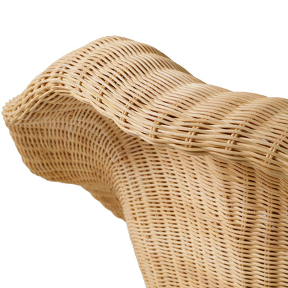 Luxury Lounge Chair Somerly aus Rattan