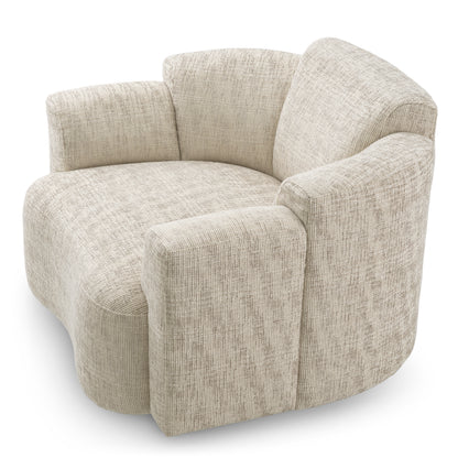 Eichholtz Loungesessel Swivel Marbella beige