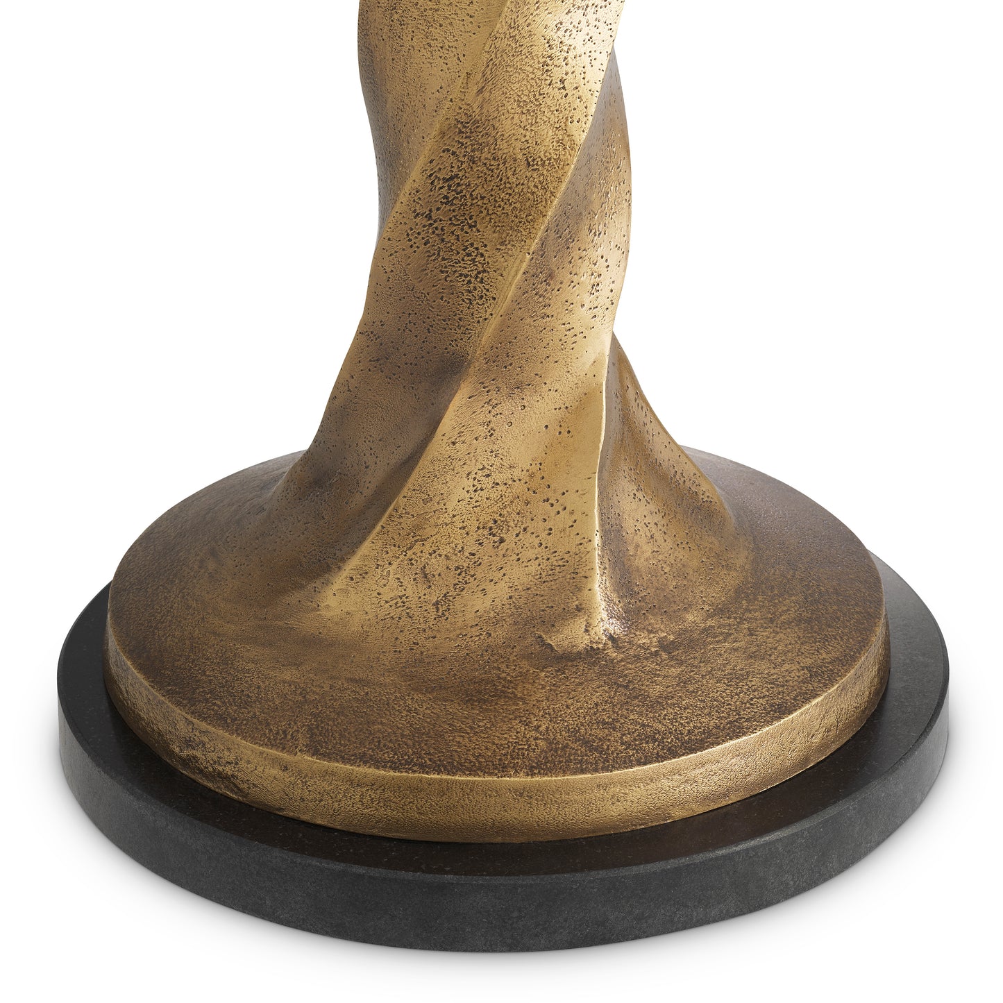 Tischlamp Costanza vintage brass finish