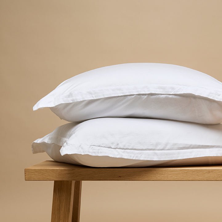 Tencel ™ Twill Kissenbezug weiß