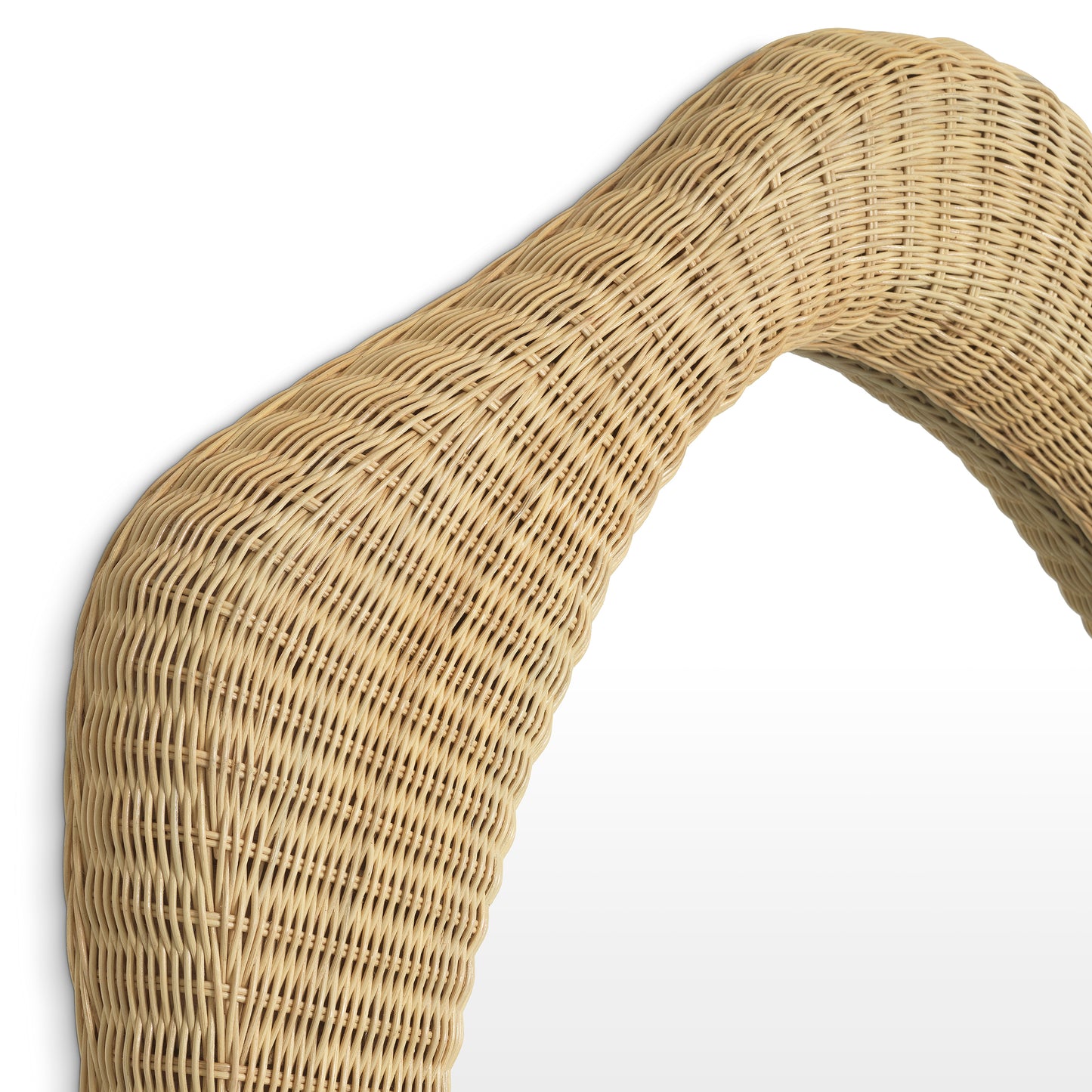 Spiegel Bilbao aus natürlichem Rattan