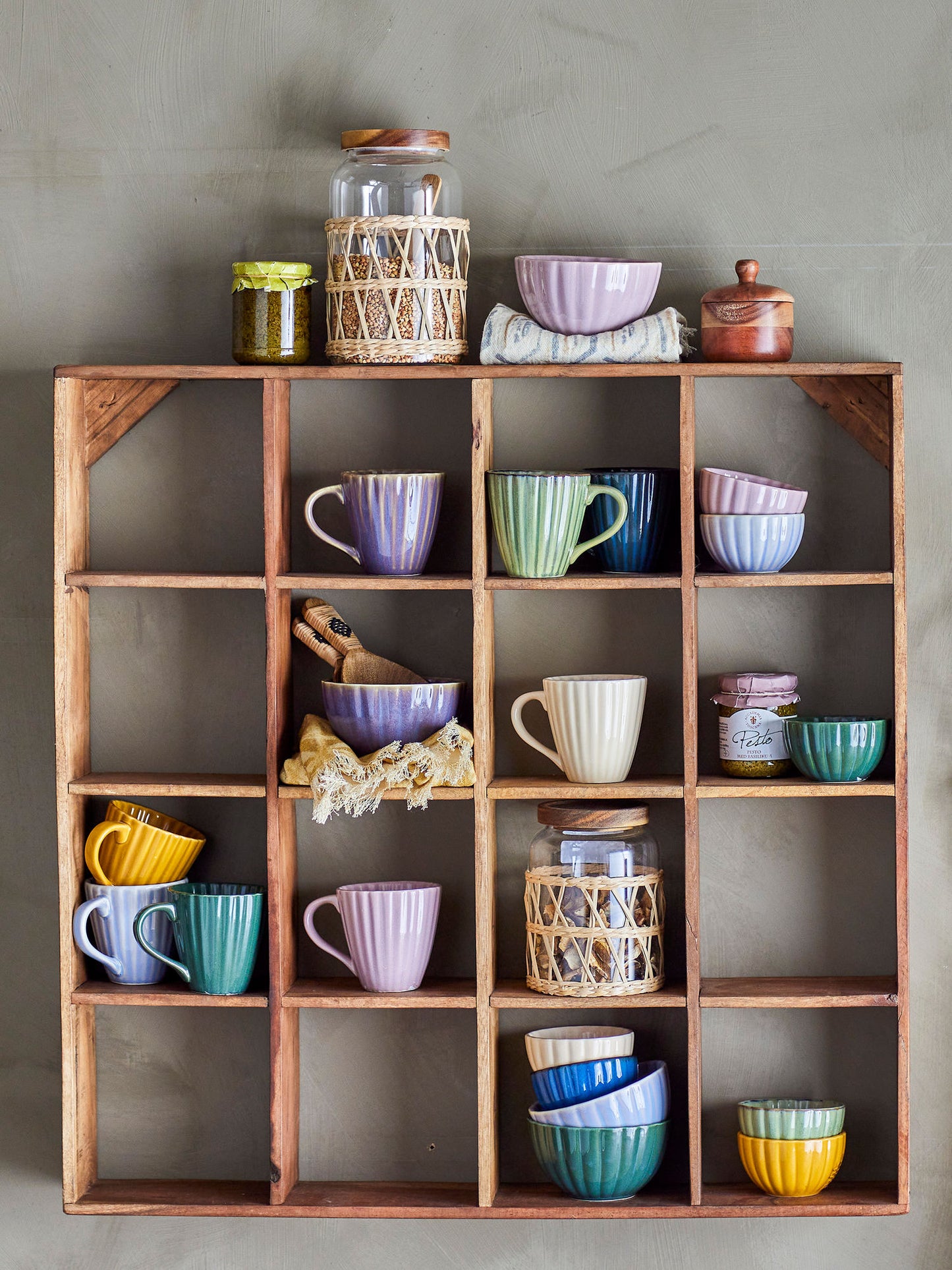 Bloomingville Tilo Regal, Braun, Recyceltes Holz