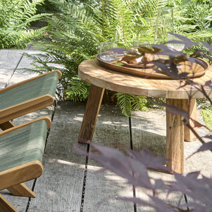 Farmwood Couchtisch rund - FSC-Recyclingholz