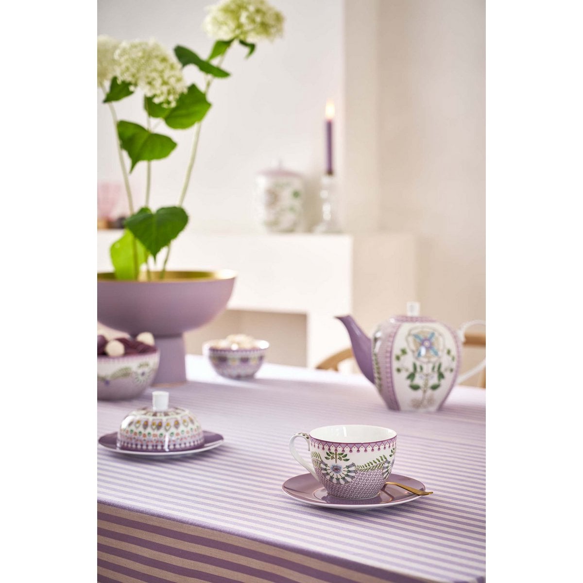 Pip Studio Teetassen und Untertassen Lily&Lotus 280ml