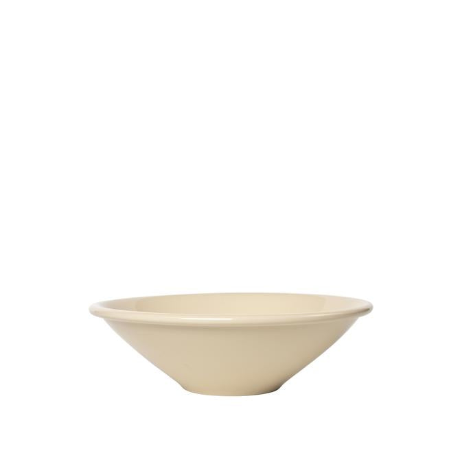 Broste Copenhagen Alfredo Servierschale, Hellbeige Ø 24 cm