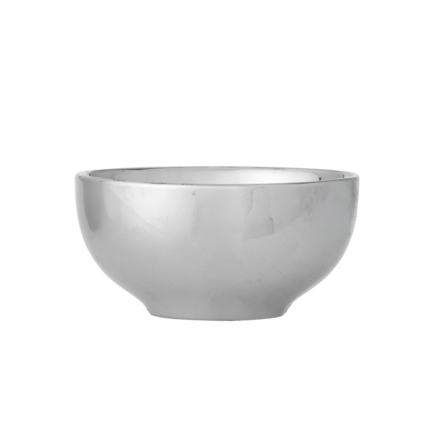 Bloomingville Shine Schale, Silber, Steingut