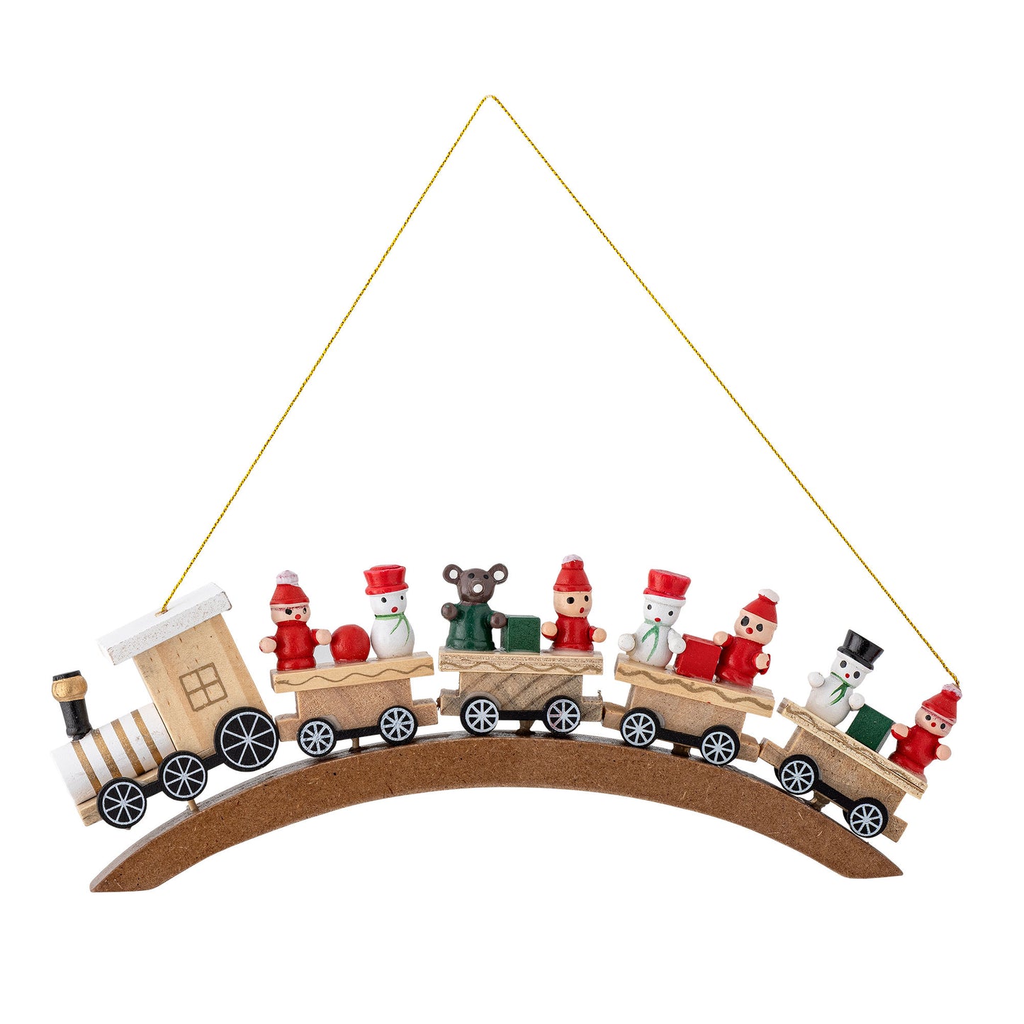 Bloomingville Bertie Ornament, Rot, Birk