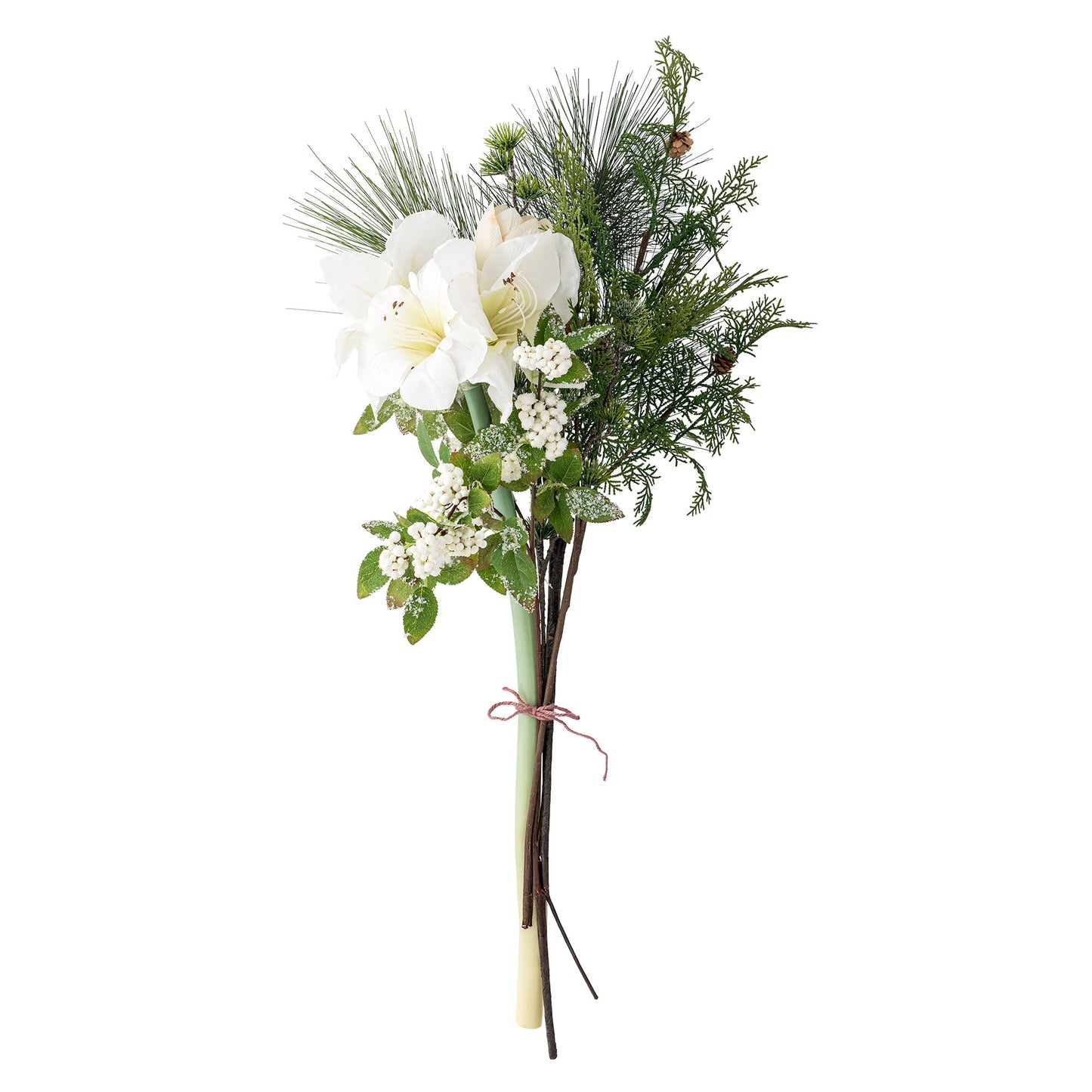 Bloomingville Kristin Blumenstrauß, Weiß, Künstliche Blumen