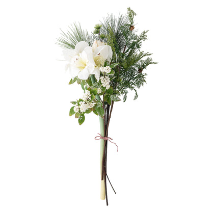 Bloomingville Kristin Blumenstrauß, Weiß, Künstliche Blumen