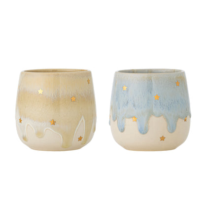 Bloomingville Starla Tasse, Bunt, Steingut
