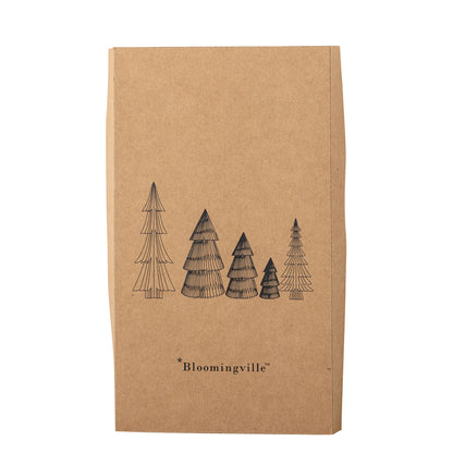 Bloomingville Milan Deko-Baum, Braun, FSC®Mix, Paper